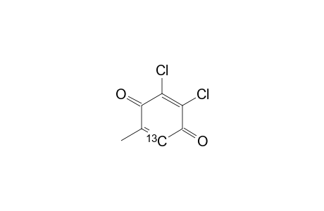 (6-C-13)-2,3-DICHLORO-5-METHYL-2,5-CYCLOHEXADIENE-1,4-DIONE