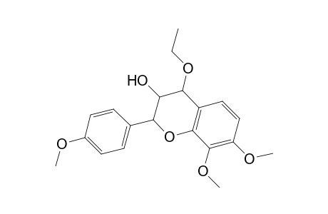 3-Flavanol, 4-ethoxy-4',7,8-trimethoxy-, trans-2,3,cis-3,4-