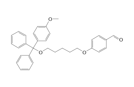 4-[5-[(4-methoxyphenyl)-diphenyl-methoxy]pentoxy]benzaldehyde