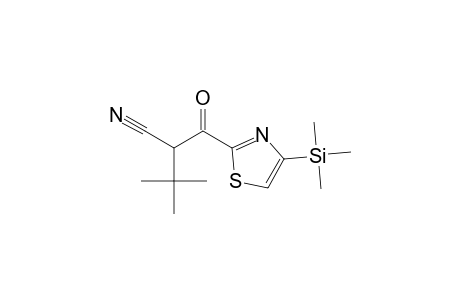 2-Thiazolepropanenitrile, .alpha.-(1,1-dimethylethyl)-.beta.-oxo-4-(trimethylsilyl)-