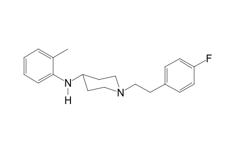 1-[2-(4-Fluorophenyl)ethyl]-N-(2-methylphenyl)piperidin-4-amine