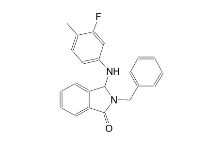 1H-isoindol-1-one, 3-[(3-fluoro-4-methylphenyl)amino]-2,3-dihydro-2-(phenylmethyl)-
