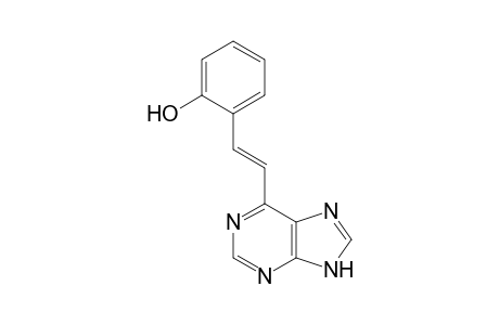 (E)-6-[2-(2-Hydroxyphenyl)ethenyl]-9H-purine