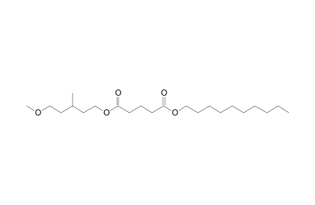 Glutaric acid, decyl 5-methoxy-3-methylpentyl ester