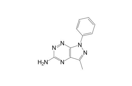 5-Amino-3-methyl-1-phenyl-1H-pyrazolo[4,3-e][1,2,4]triazine