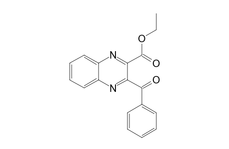 2-Quinoxalinecarboxylic acid, 3-benzoyl-, ethyl ester