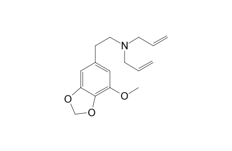 N,N-Diallyl-3-methoxy-4,5-methylenedioxyphenethylamine