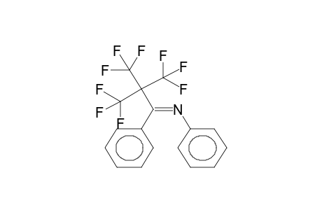 1,1,1-TRIFLUORO-2,2-BIS(TRIFLUOROMETHYL)-3-PHENYL-3-(PHENYLIMINO)PROPANE