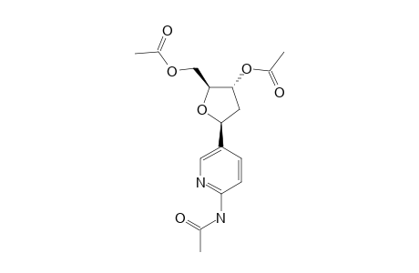 1-BETA-(6-ACETAMIDOPYRIDIN-3-YL)-1,2-DIDEOXY-3,5-DI-O-ACETYL-D-RIBOFURANOSIDE