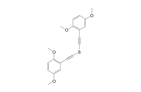 Bis[(2,5-dimethoxyphenyl)ethynyl] Sulfide