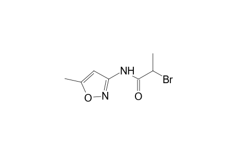 2-bromo-N-(5-methyl-3-isoxazolyl)propionamide