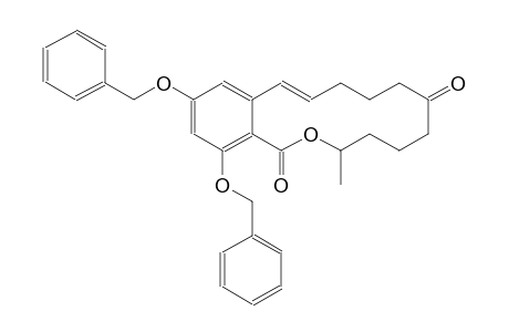 (3S)-14,16-bis(benzyloxy)-3-methyl-3,4,5,6,9,10-hexahydro-1H-2-benzoxacyclotetradecin-1,7(8H)-dione