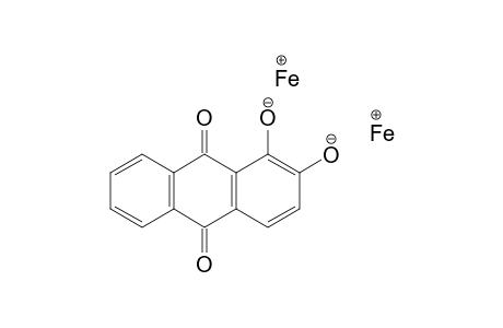 9,10-Anthracenedione, 1,2-dihydroxy-, diiron salt