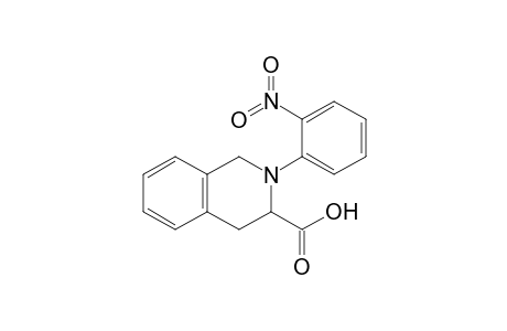 2-(2-nitrophenyl)-3,4-dihydro-1H-isoquinoline-3-carboxylic acid