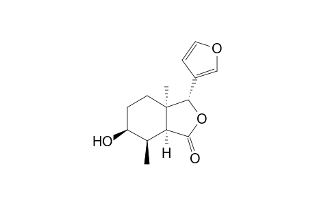 (-)-(6S)-6-hydroxy-7,7a-dihydroflaxinolone