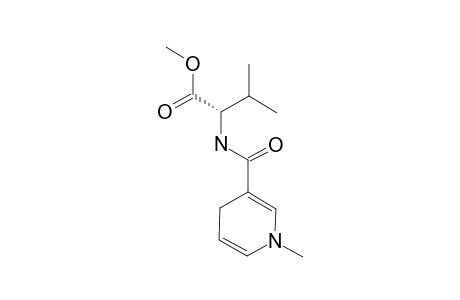 (S)-METHYL-2-(1,4-DIHYDRO-1-METHYLPYRIDINE-3-CARBOXAMIDO)-3-METHYLBUTANOATE
