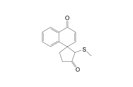 2-METHYLTHIOSPIRO-[CYCLOPENTANE-1,1'(4'H)-NAPHTHALENE]-3,4'-DIONE