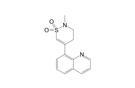 8-(3,4-Dihydro-2-methyl-1,2-thiazin-5-yl)quinoline-S,S-dioxide