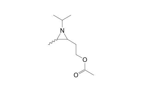 (cis)-2-(2'-Acetoxyethyl)-1-isopropyl-3-methylaziridine