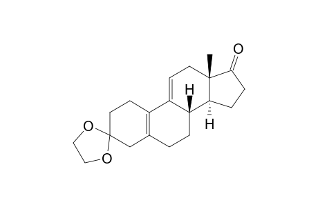 (8S,13S,14S)-13-methyl-17-spiro[1,2,4,6,7,8,12,14,15,16-decahydrocyclopenta[a]phenanthrene-3,2'-1,3-dioxolane]one