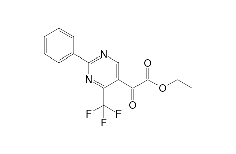 Ethyl 2-[2-Phenyl-4-(trifluoromethyl)pyrimidin-5-yl]-2-oxoacetate