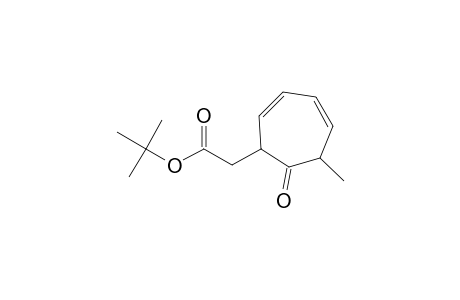 2-(6-methyl-7-oxo-1-cyclohepta-2,4-dienyl)acetic acid tert-butyl ester