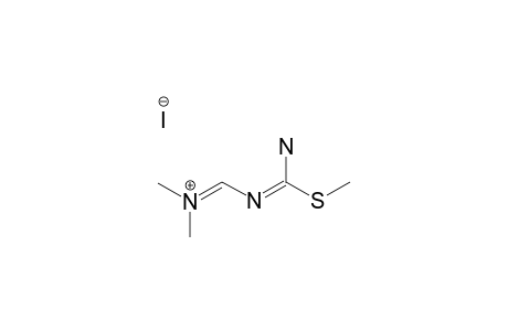 1,1-DIMETHYL-4-METHYLSULFANYL-1,3,5-TRIAZAPENTADIENIUM-IODIDE