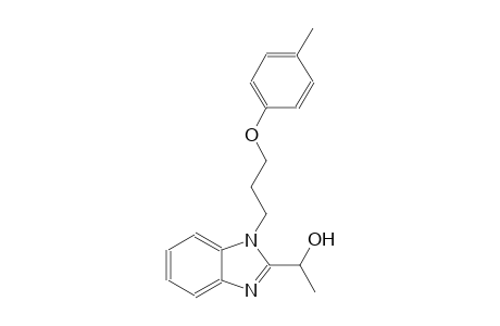 1H-benzimidazole-2-methanol, alpha-methyl-1-[3-(4-methylphenoxy)propyl]-