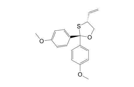 (S)-2,2-BIS-(4-METHOXYPHENYL)-4-VINYL-1,3-OXATHIOLANE