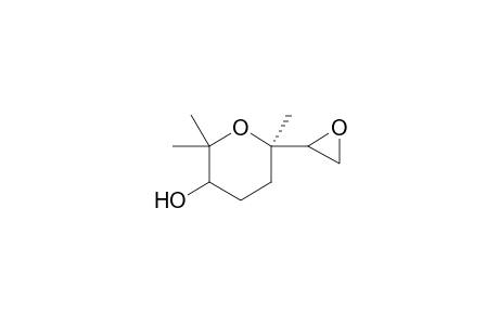 (6R)-2,2,6-Trimethyl-6-oxiranyl-tetrahydro-pyran-3-ol