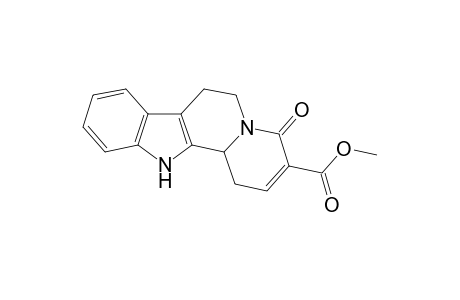 4-Oxo-1,4,6,7,12,12b-hexahydro-indolo[2,3-a]quinolizine-3-carboxylic acid methyl ester