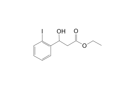 Ethyl 3-hydroxy-3-(2-iodophenyl)-propionate