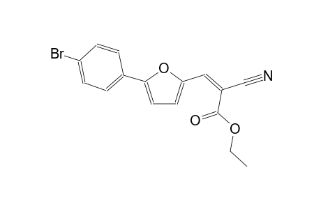 ethyl (2Z)-3-[5-(4-bromophenyl)-2-furyl]-2-cyano-2-propenoate