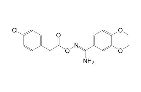 benzenecarboximidamide, N'-[[2-(4-chlorophenyl)acetyl]oxy]-3,4-dimethoxy-