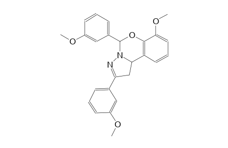 pyrazolo[1,5-c][1,3]benzoxazine, 1,10b-dihydro-7-methoxy-2,5-bis(3-methoxyphenyl)-