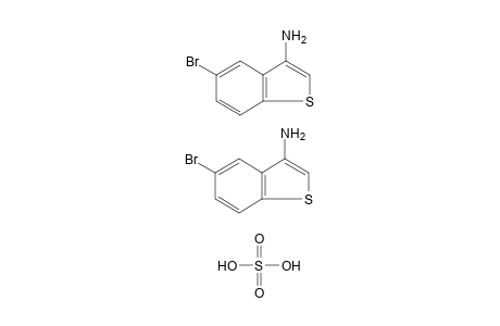 5-BROMOBENZO[b]THIOPHEN-3-AMINE, SULFATE