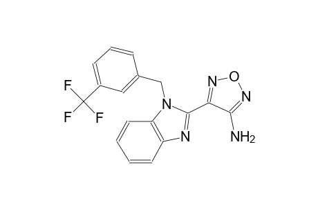 1,2,5-oxadiazol-3-amine, 4-[1-[[3-(trifluoromethyl)phenyl]methyl]-1H-benzimidazol-2-yl]-