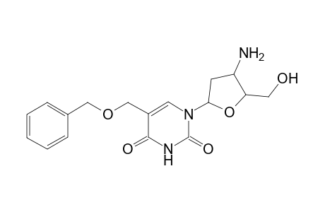 1-( 3'-Amino-2',3'-dideoxy-.alpha.-D-erythro-pentofuranosyl)-5-benzyloxymethyluracyl