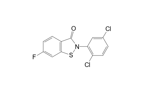 1,2-Benzisothiazol-3(2H)-one, 2-(2,5-dichlorophenyl)-6-fluoro-