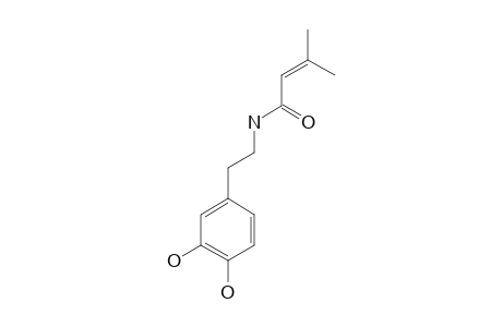 N-(3,4-DIHYDROXYPHENETHYL)-3-METHYLBUT-2-ENAMIDE