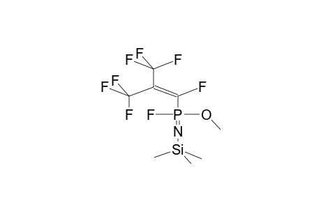 O-METHYL-N-TRIMETHYLSILYL(PERFLUOROISOBUT-1-ENYL)FLUOROIMIDOPHOSPHONATE