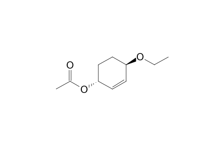 trans-1-Acetoxy-4-ethoxy-2-cyclohexene