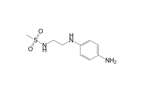 N-methane sulfonyl-N'-(p-amino phenyl)-ethylene diamine