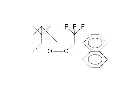 (2a-R)-2-(2,2,2-Trifluoro-1-naphthyl-ethoxy)-7,8,8-trimethyl-octahydro-4,7-methano-benzofuran
