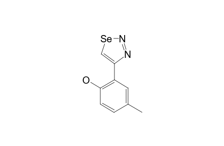 4-(2-HYDROXY-5-METHYLPHENYL)-1,2,3-SELENADIAZOLE