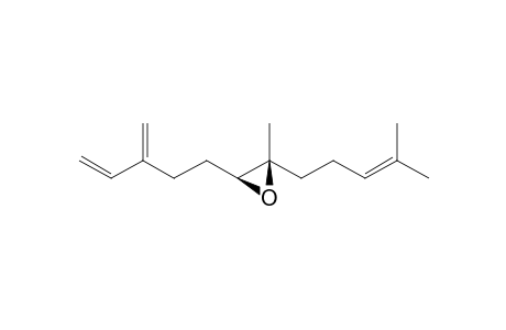 (2R,3R)-2-methyl-3-(3-methylenepent-4-enyl)-2-(4-methylpent-3-enyl)oxirane