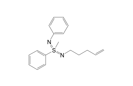 N-(5-Pentenyl)-N'-phenyl-S-methyl-S-phenyl sulfondiimine