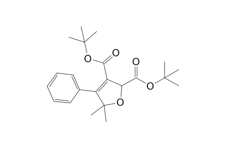 5,5-Dimethyl-4-phenyl-2H-furan-2,3-dicarboxylic acid ditert-butyl ester