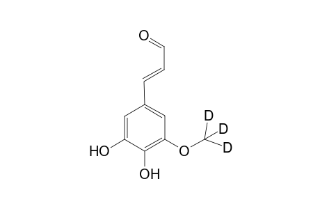 [3-ocd3]-5-hydroxyconiferaldehyde