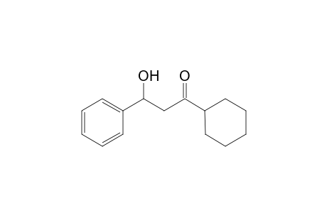 1-Cyclohexyl-3-hydroxy-3-phenylpropan-1-one